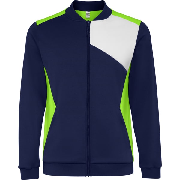 Προπονητική Ζακέτα με Εκτύπωση SOREL lime/navy blue_printiq.gr