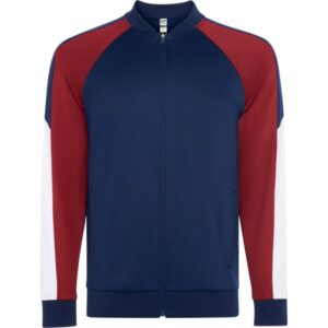 Προπονητική Ζακέτα με Εκτύπωση SUIDALG garnet/navy blue_printiq.gr