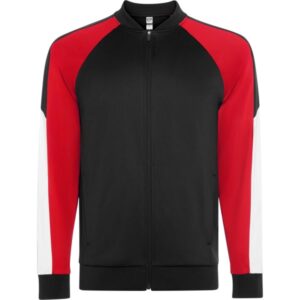 Προπονητική Ζακέτα με Εκτύπωση SUIDALG red/black_printiq.gr