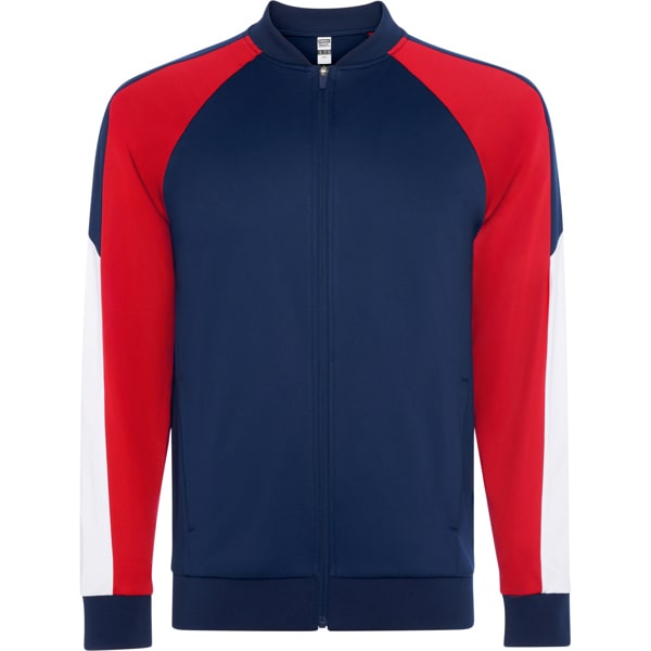 Προπονητική Ζακέτα με Εκτύπωση SUIDALG red/navy blue_printiq.gr