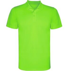 Τεχνικό Polo με Εκτύπωση AHZNOM lime_printiq.gr
