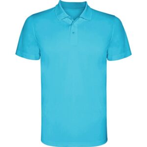 Τεχνικό Polo με Εκτύπωση AHZNOM turquoise_printiq.gr