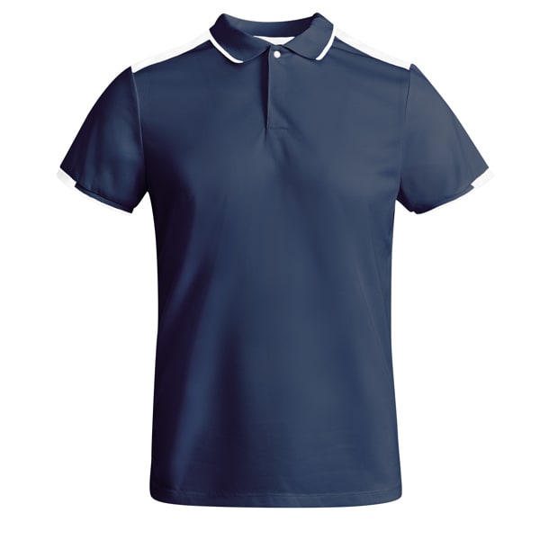 Τεχνικό Polo με Εκτύπωση LIMAT navy blue/white_printiq.gr