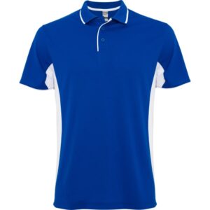 Τεχνικό Polo με Εκτύπωση OLEMTNOM royal blue/white_printiq.gr