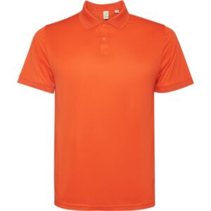 Τεχνικό Polo με Εκτύπωση OMROT fire orange_printiq.gr