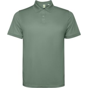 Τεχνικό Polo με Εκτύπωση OMROT laurel green_printiq.gr