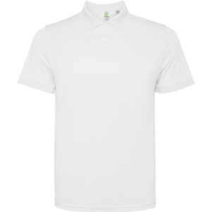 Τεχνικό Polo με Εκτύπωση OMROT λευκό_printiq.gr