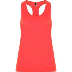 Τεχνικό T-Shirt με Εκτύπωση ADIA fluor coral_printiq.gr