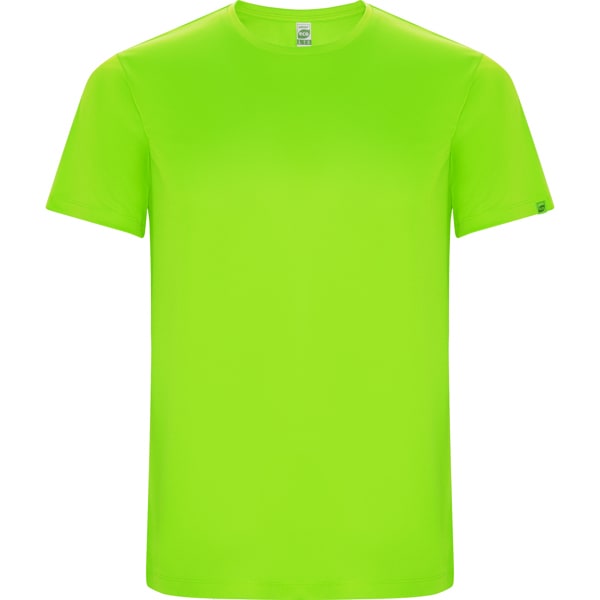 Τεχνικό T-Shirt με Εκτύπωση ALOMI fluor green_printiq.gr