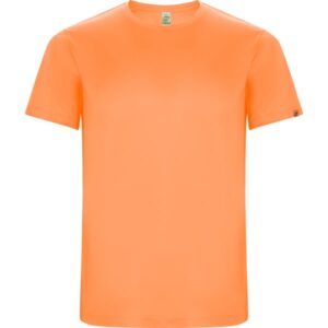 Τεχνικό T-Shirt με Εκτύπωση ALOMI fluor orange_printiq.gr