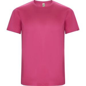 Τεχνικό T-Shirt με Εκτύπωση ALOMI φούξια σκούρο_printiq.gr