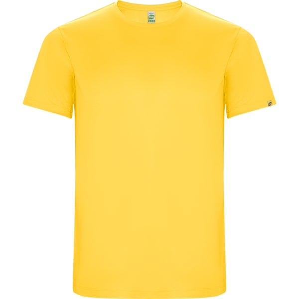 Τεχνικό T-Shirt με Εκτύπωση ALOMI κίτρινο_printiq.gr