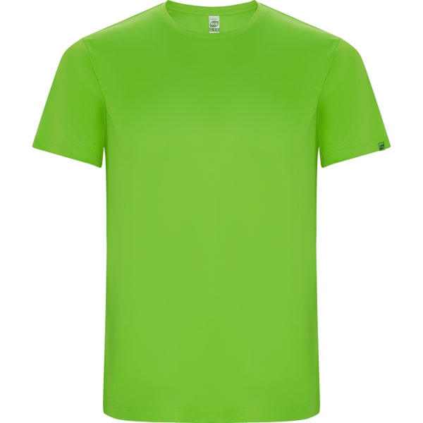 Τεχνικό T-Shirt με Εκτύπωση ALOMI lime_printiq.gr