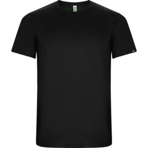 Τεχνικό T-Shirt με Εκτύπωση ALOMI μαύρο_printiq.gr