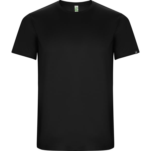 Τεχνικό T-Shirt με Εκτύπωση ALOMI μαύρο_printiq.gr