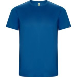 Τεχνικό T-Shirt με Εκτύπωση ALOMI μπλε ρουά_printiq.gr
