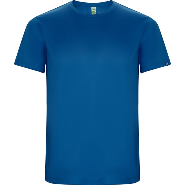 Τεχνικό T-Shirt με Εκτύπωση ALOMI μπλε ρουά_printiq.gr