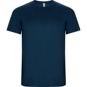 Τεχνικό T-Shirt με Εκτύπωση ALOMI μπλε σκούρο_printiq.gr