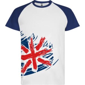Τεχνικό T-Shirt με Εκτύπωση AZROF united kingdom flag_printiq.gr