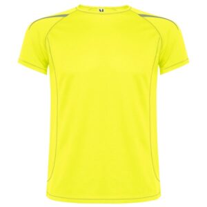 Τεχνικό T-Shirt με Εκτύπωση GNAPES fluor yellow_printiq.gr