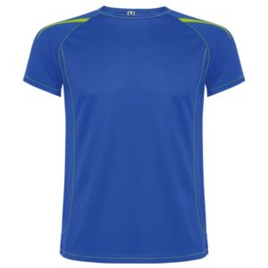 Τεχνικό T-Shirt με Εκτύπωση GNAPES μπλε ρουά_printiq.gr