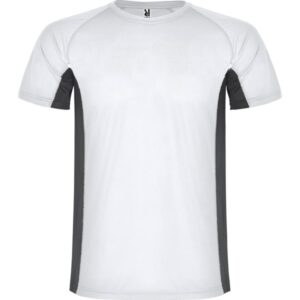 Τεχνικό T-Shirt με Εκτύπωση IAHGNAHS white/dark lead_printiq.gr