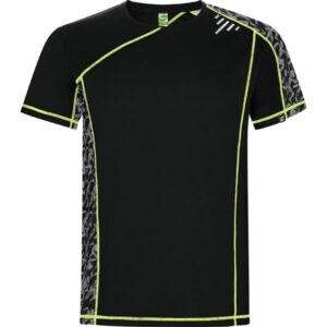 Τεχνικό T-Shirt με Εκτύπωση IHCOS black run print_printiq.gr