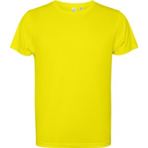 Τεχνικό T-Shirt με Εκτύπωση LIROTSE fluor yellow_printiq.gr