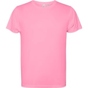 Τεχνικό T-Shirt με Εκτύπωση LIROTSE silk pink_printiq.gr
