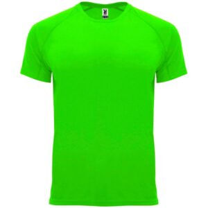 Τεχνικό T-Shirt με Εκτύπωση NIARHAB fluor green_printiq.gr