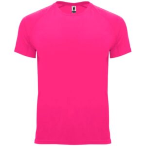 Τεχνικό T-Shirt με Εκτύπωση NIARHAB fluor pink_printiq.gr