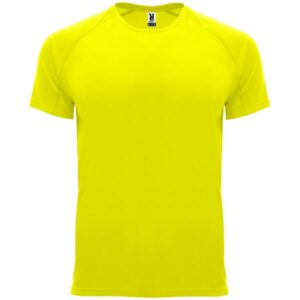 Τεχνικό T-Shirt με Εκτύπωση NIARHAB fluor yellow_printiq.gr