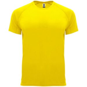 Τεχνικό T-Shirt με Εκτύπωση NIARHAB κίτρινο_printiq.gr