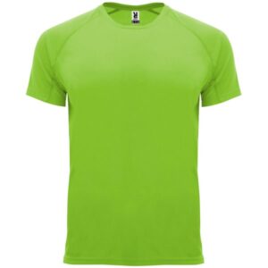 Τεχνικό T-Shirt με Εκτύπωση NIARHAB lime_printiq.gr