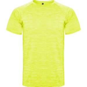 Τεχνικό T-Shirt με Εκτύπωση NITSUA heather fluor yellow_printiq.gr
