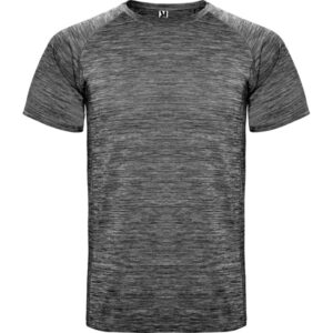 Τεχνικό T-Shirt με Εκτύπωση NITSUA μαύρο μελανζέ_printiq.gr