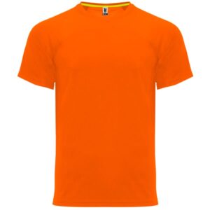 Τεχνικό T-Shirt με Εκτύπωση OCANOM fluor orange_printiq.gr