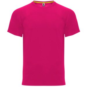 Τεχνικό T-Shirt με Εκτύπωση OCANOM φούξια σκούρο_printiq.gr