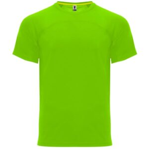 Τεχνικό T-Shirt με Εκτύπωση OCANOM lime_printiq.gr
