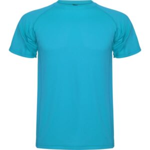 Τεχνικό T-Shirt με Εκτύπωση OLRACETNOM turquoise_printiq.gr