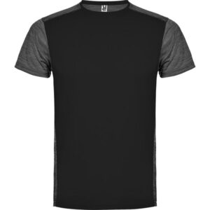 Τεχνικό T-Shirt με Εκτύπωση REDLOZ black/heather black_printiq.gr