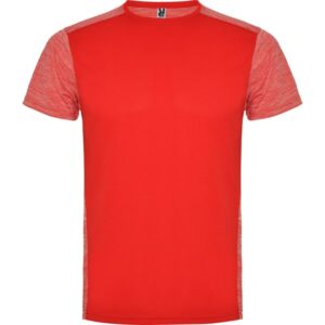 Τεχνικό T-Shirt με Εκτύπωση REDLOZ red/heather red_printiq.gr