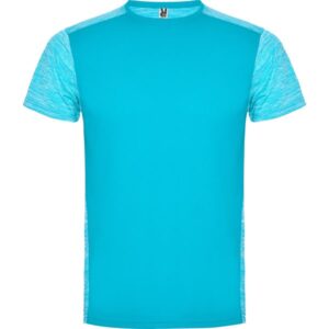 Τεχνικό T-Shirt με Εκτύπωση REDLOZ turquoise/heather turquoise_printiq.gr