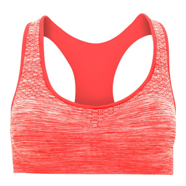 Τεχνικό T-Shirt με Εκτύπωση RIHKAS heather fluor coral_printiq.gr