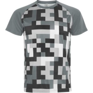 Τεχνικό T-Shirt με Εκτύπωση ROTNEV γκρι_printiq.gr