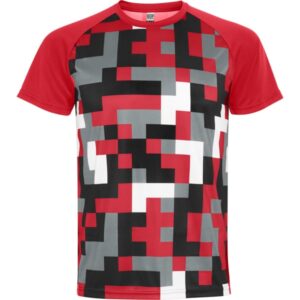 Τεχνικό T-Shirt με Εκτύπωση ROTNEV κόκκινο_printiq.gr