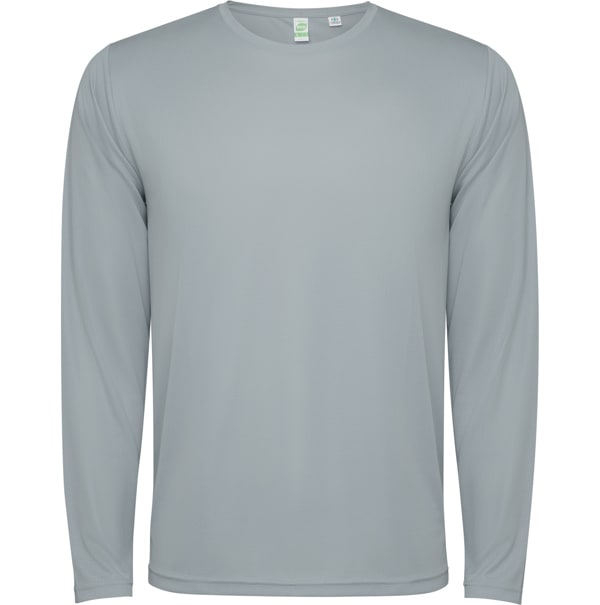 Τεχνικό T-Shirt με Εκτύπωση S/L LIROTSE γκρι_printiq.gr