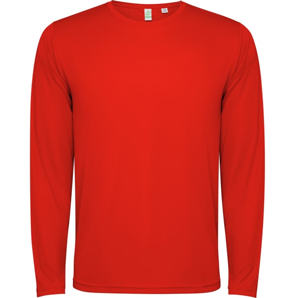 Τεχνικό T-Shirt με Εκτύπωση S/L LIROTSE κόκκινο_printiq.gr
