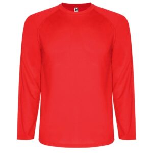 Τεχνικό T-Shirt με Εκτύπωση S/L OLRACETNOM κόκκινο_printiq.gr
