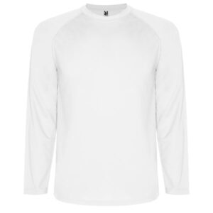 Τεχνικό T-Shirt με Εκτύπωση S/L OLRACETNOM λευκό_printiq.gr